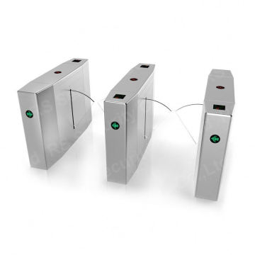 Flap Barrier Turnstile Gate Security Access Control Flap Barrier System For Entry And Exit Management